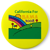 Obama California Button by samappleby Obama California Button
