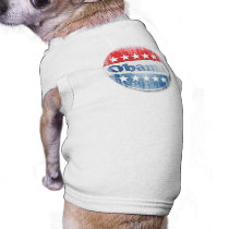 OBAMA CAMPAIGN BUTTON Vintage.png Doggie Tee