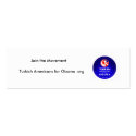 Obama Card business cards by turkishobama Obama Card business cards