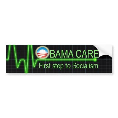 Obama Care Bumper Sticker by mcgraphics
