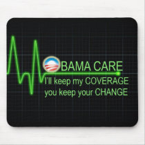 Obama Care mousepads