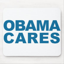 Obama Cares Mouse Pads