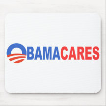 Obama Cares Mousepads