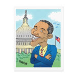 OBAMA CARTOON POST CARDS postcards