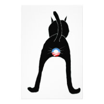 Obama Cat Personalized Stationery