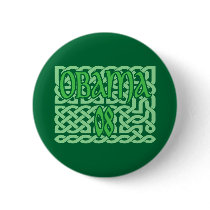 Obama Celtic Knotwork Buttons