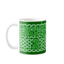 Obama Celtic Knotwork Mugs