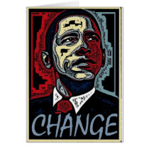 Obama Change cards