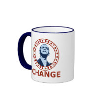 Obama Change Coffee Mug