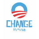 Obama Change Dark Women's T-shirt by i_love_obama Obama Change Dark Women's T-shirt