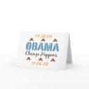 Obama Change Happens Greeting Card by DemocraticTeesGifts Obama Change Happens Greeting Card