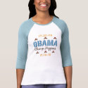 Obama Change Happens Raglan Tee Shirt by DemocraticTeesGifts Obama Change Happens Raglan Tee Shirt
