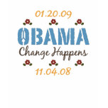 Obama Change Happens T shirt