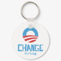 Obama Change keychains