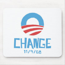 Obama Change Mouse Mats