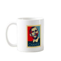 Obama Change Coffee Mugs