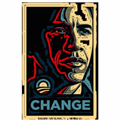Obama Change Photo Cutout by talliktok_katauyak