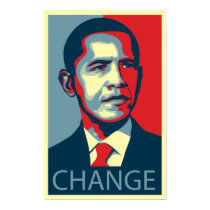 Obama Change posters by smallhandsdesigns Obama Change posters