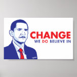 OBAMA Change Poster