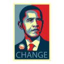 Obama Change print