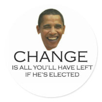 Obama Change Stickers