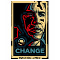 Obama Change t-shirts by talliktok_katauyak Obama Change t-shirts