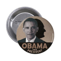 Obama channels FDR Pinback Buttons