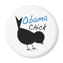 Obama Chick Merch magnets