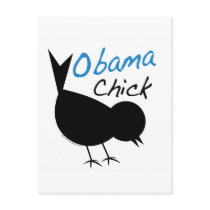 Obama Chick Merch postcards