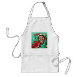 Obama Christmas aprons