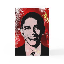 Obama Christmas cards