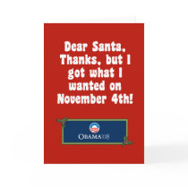 Obama Christmas Card by SoCalTeeShirts Obama Christmas Card