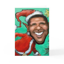 Obama Christmas cards