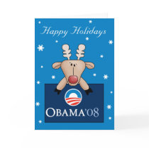 Obama Christmas Card by SoCalTeeShirts Obama Christmas Card