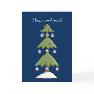 Obama Christmas Card card