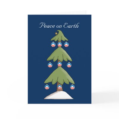 Obama Christmas Card by SoCalTeeShirts