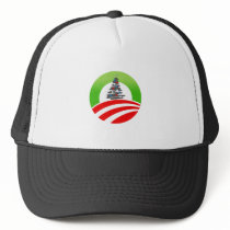 Obama Christmas Mesh Hat