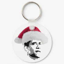 obama Christmas keychains by Funkart obama Christmas keychains