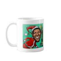 Obama Christmas Coffee Mug