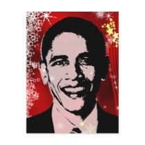 Obama Christmas postcards