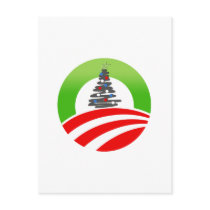 Obama Christmas postcards