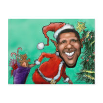 Obama Christmas postcards by FunGraphix Obama Christmas postcards