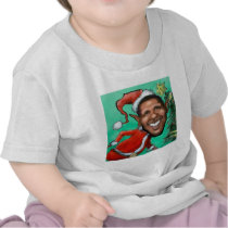 Obama Christmas t-shirts by FunGraphix Obama Christmas t-shirts