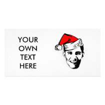 Obama Claus photo cards