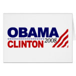 Obama Clinton 2008 Cards