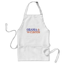 Obama Clinton Super Ticket 2008 aprons