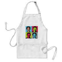 Obama Clinton Warhol.png Aprons