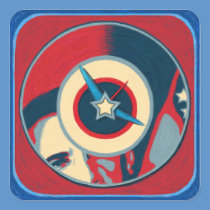 Obama Clock Stickers (20) stickers