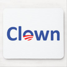 Obama Clown Mousepad