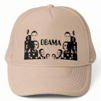 Obama Collage hats by JuJuGarden Obama Collage hats